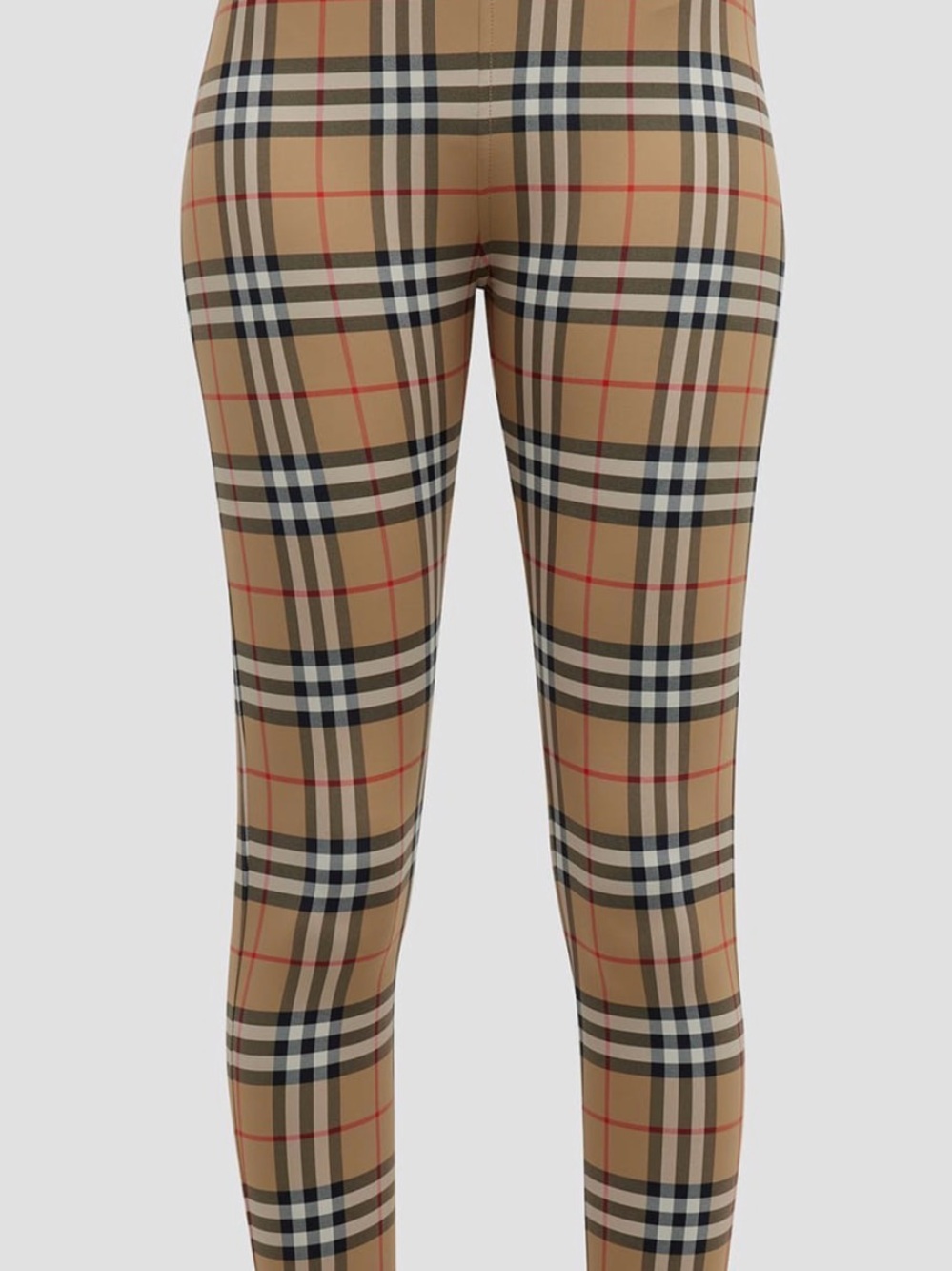 Burberry Beige Vintage Check Leggings